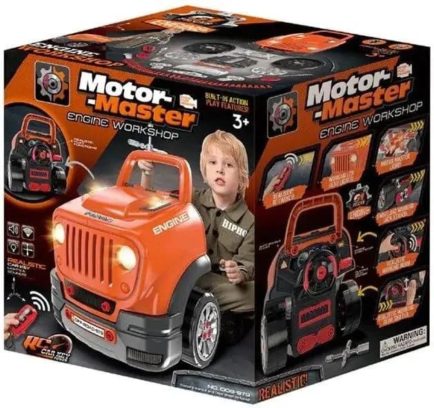 Samochód do rozkręcania zabawka - rozwijaj zdolności manualne dziecka