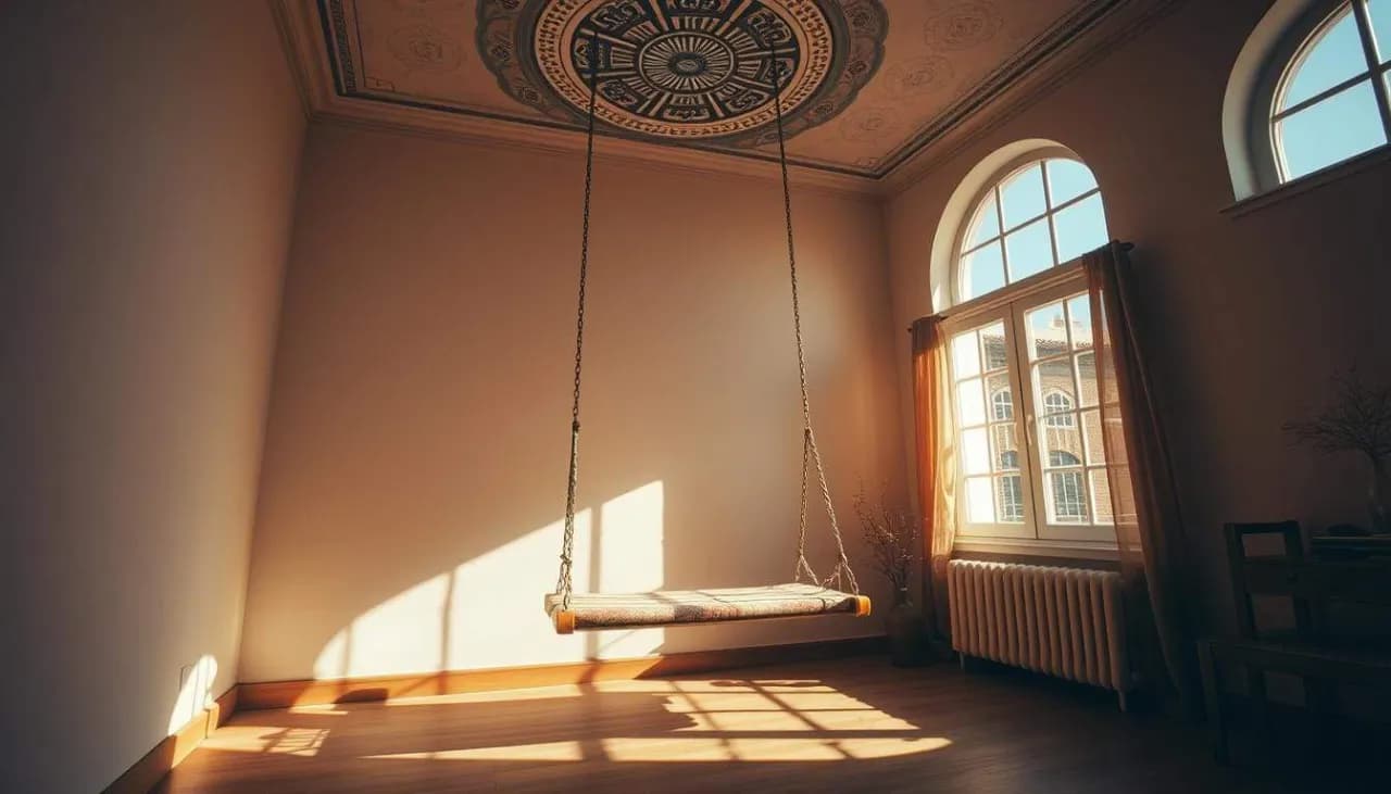 Jak zawiesić huśtawkę do sufitu - bezpieczne metody i porady