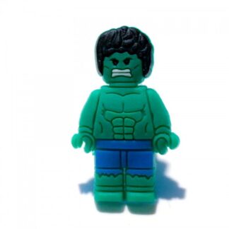 Przypinka broszka gumowa LEGO AVENGERS - HULK