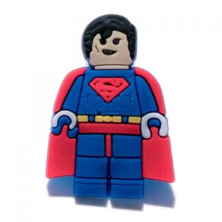 Przypinka broszka gumowa LEGO AVENGERS - SUPERMAN
