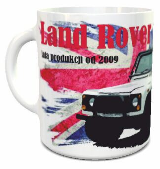 Kubek z Land Roverem