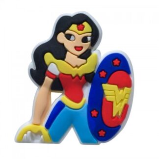 Przypinka broszka gumowa DC SUPER HERO GIRLS - WONDER WOMAN