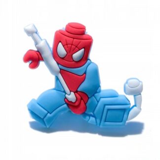Przypinka broszka gumowa LEGO AVENGERS - SPIDERMAN