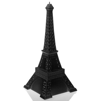 Świeca Eiffel Tower Black Metallic