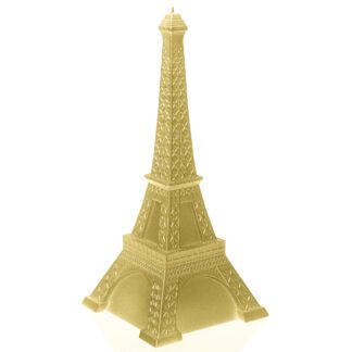 Świeca Eiffel Tower Classic Gold