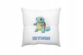 Poduszka do spania ozdobna poduszki dekoracyjne POKEMON Squirtle żółw IMIĘ