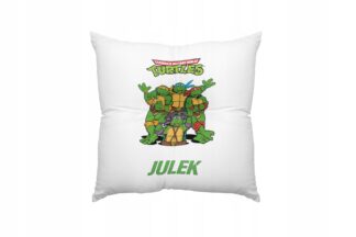 Poduszka do spania ozdobna poduszki dekoracyjne ŻÓŁWIE NINJA Turtles + IMIĘ