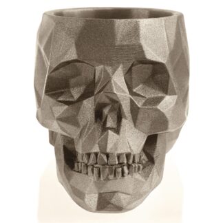 Donica Skull Low-Poly Brass Poli  11 cm