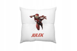 Poduszka do spania ozdobna poduszki dekoracyjne Avengers IRONMAN + IMIĘ